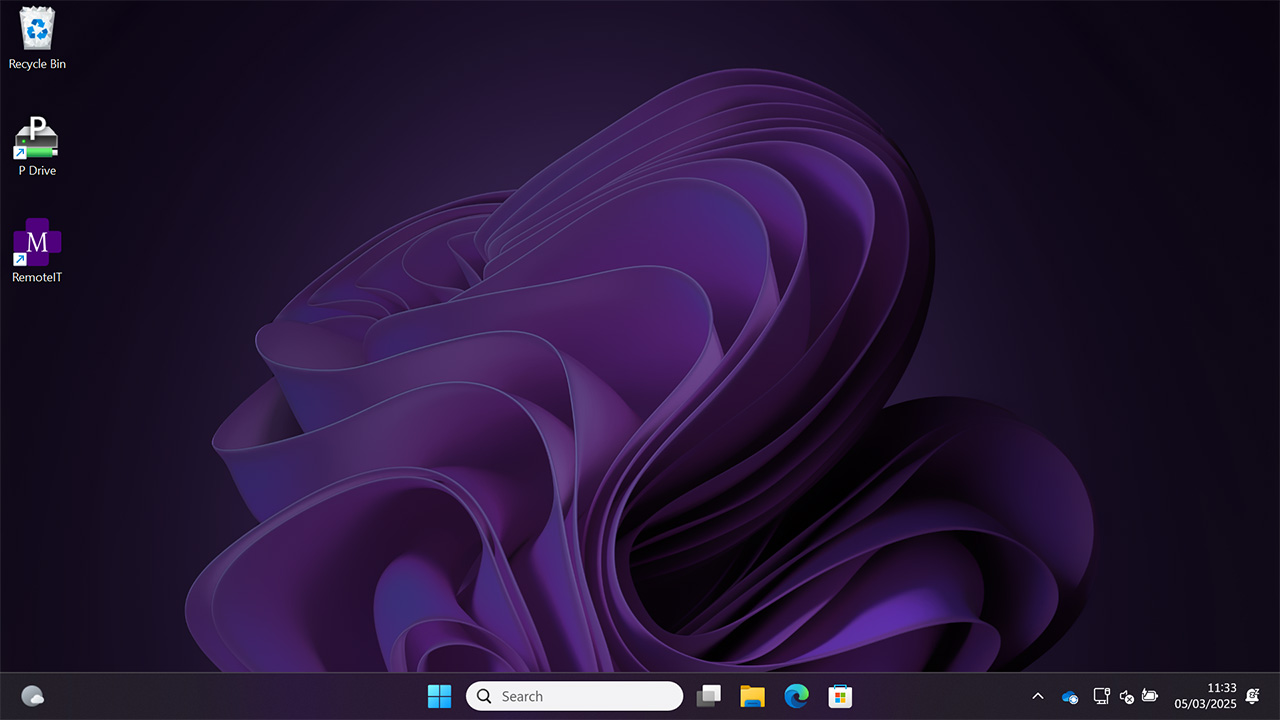 Screenshot of a Windows 11 screen